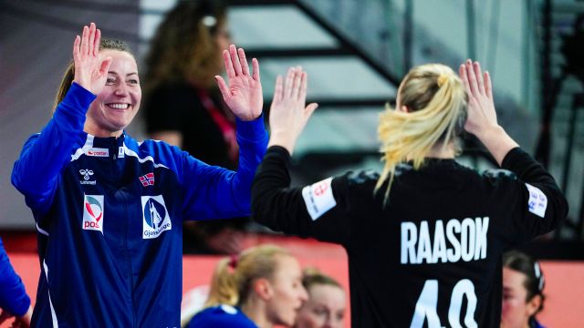 20241202 EHF EURO 2024 Norge Slovakia m&aring;lvakter