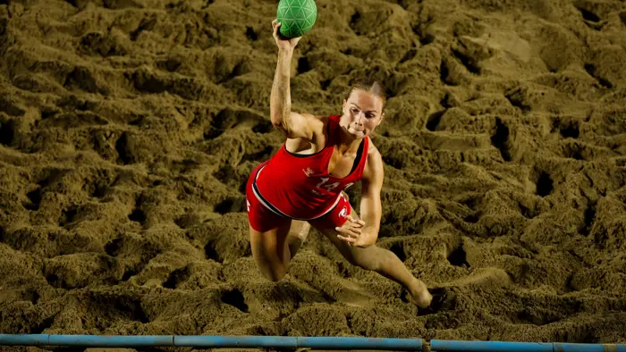 Denmark vs. Norway, EHF Beach Handball EURO 2025, Alanya, Türkiye, 09.07.2025, Mandatory Credit © Uros Hocevar / kolektiff