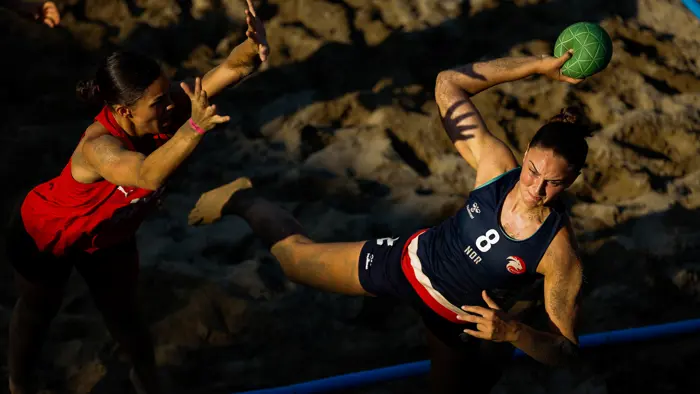 Germany vs. Norway (Semi Final), EHF Beach Handball EURO 2025, Alanya, Türkiye, 12.07.2025, Mandatory Credit © Uros Hocevar / kolektiff