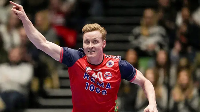 Trondheim 20250315. 
Landslagskampen i håndball mellom Norge og Sverige i Trondheim spektrum.
Foto: Ole Martin Wold / NTB