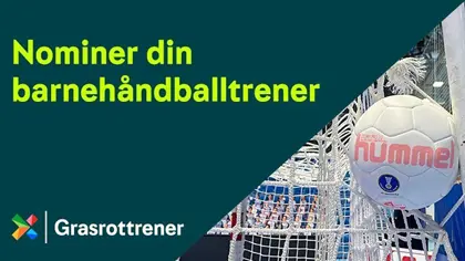 Kjenner du Årets Barnehåndballtrener?