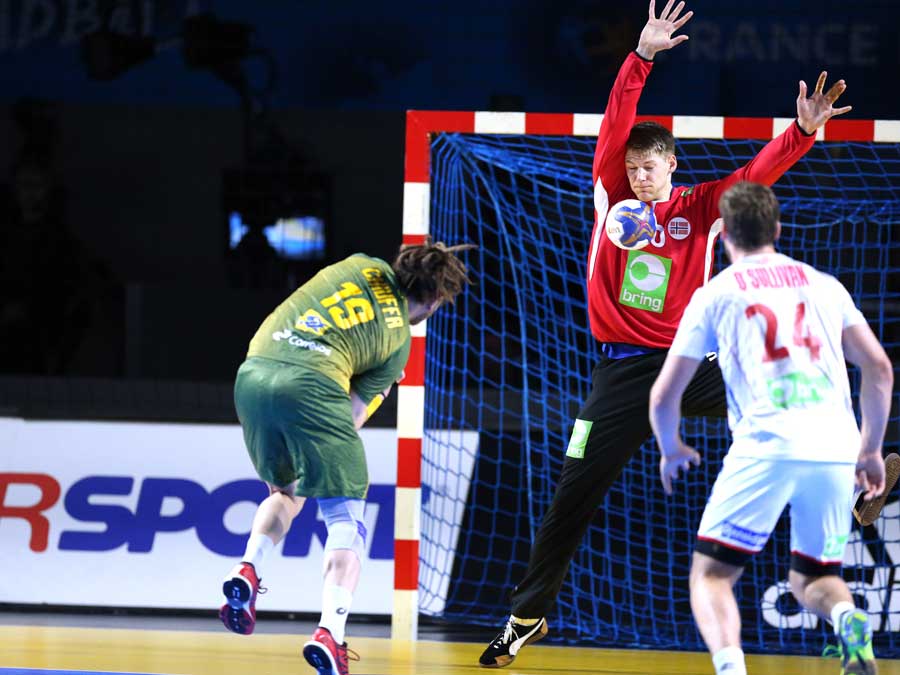 Torbjørn Bergerud. Foto S. Pillaud France Handball 2017
