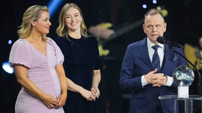 2025 Idrettsgallaen Nora Mørk Stine Oftedal Dahmke Thorir Hergeirsson foto ole martin wold 640 360 (2).jpg