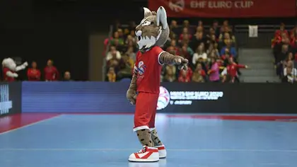 Maskoten har fått navn