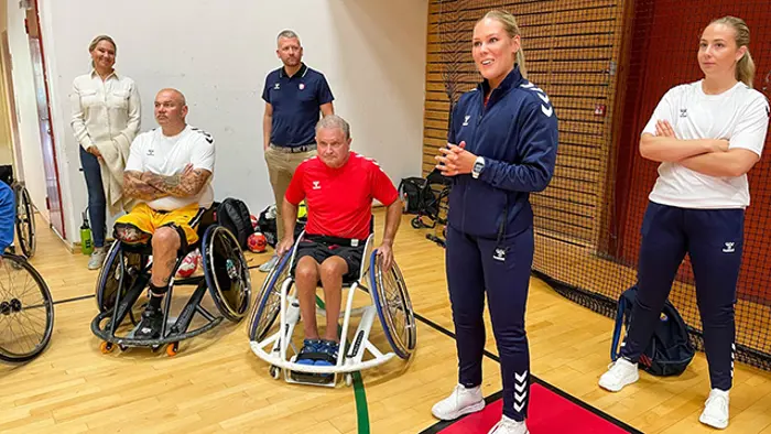 Trenerne til Rullestollandslaget, Helene Utgård og Susanne Utgård