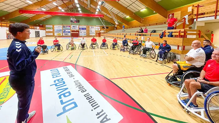 Teamadministrator for Rullestollandslaget, Laila Horgen