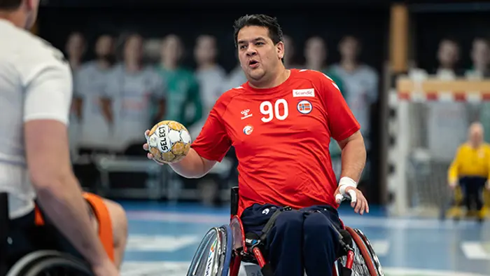 Bilder av rullestollandslaget mars 2024