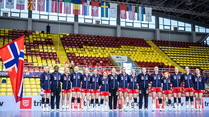 Norway vs Chinese Taipei, 24TH IHF WOMEN'S JUNIOR (U20) WORLD CHAMPIONSHIP 2024 NORTH MACEDONIA, Skopje, North Macedonia, 19. 6. 24, Mandatory Credit © Jure Banfi / kolektiff