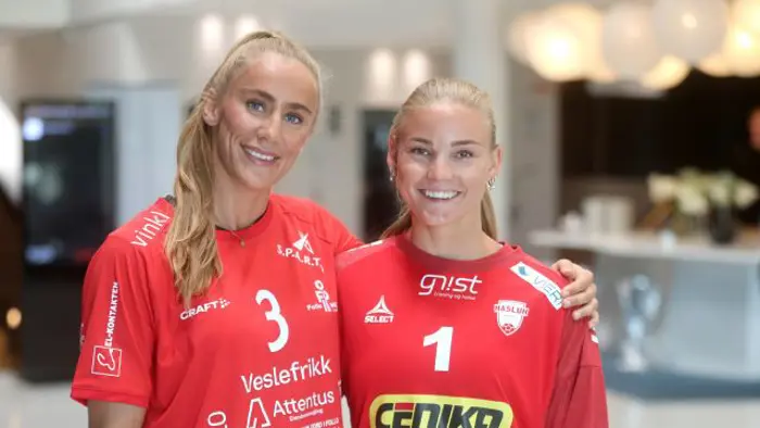 Elisabeth Hammerstad (t.v) og Thea Granlund.