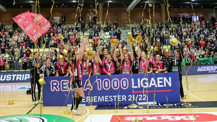Vipers seriemestre i REMA 1000-ligaen 2021/22