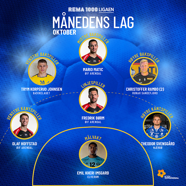 20211109 M&aring;nedens lag oktober REMA 1000-ligaen for menn.jpg