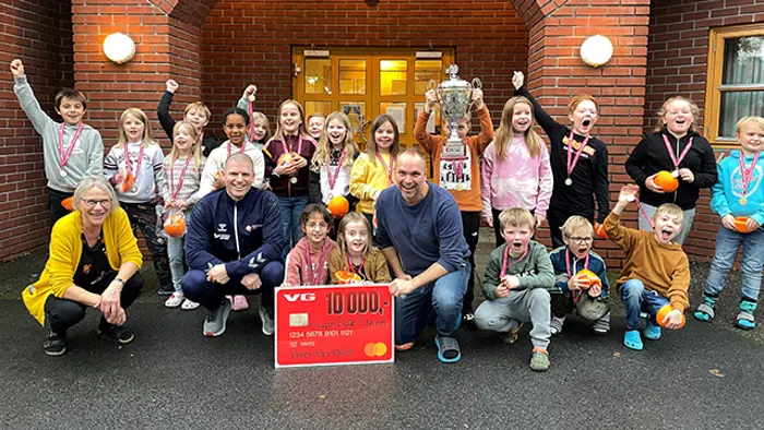 Vinnere av Kast ballen-konkurransen 