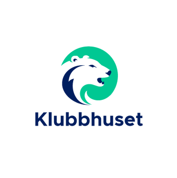 Klubbhuset_blå_hoved_Tekst_under