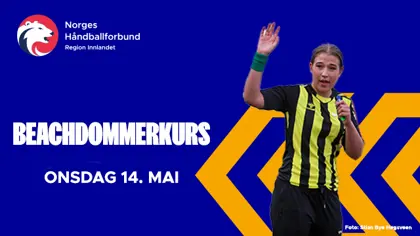 Beachdommerkurs 14. mai