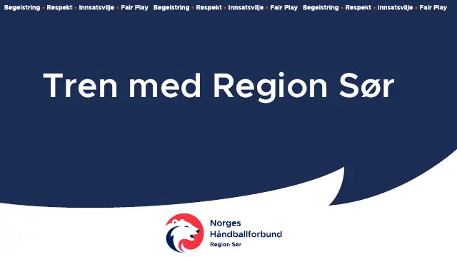 Tren med Region Sør