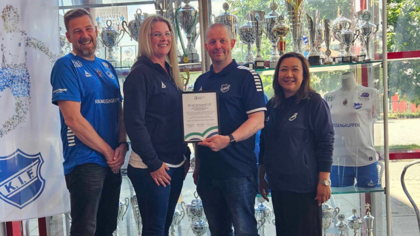 Kristiansand IF er sertifisert på Nivå 1