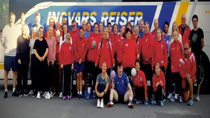 Hinna har vært på Danmarkstur