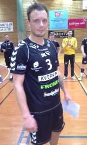 Håvard Olsen ble kåret til banens beste i herrefinalen