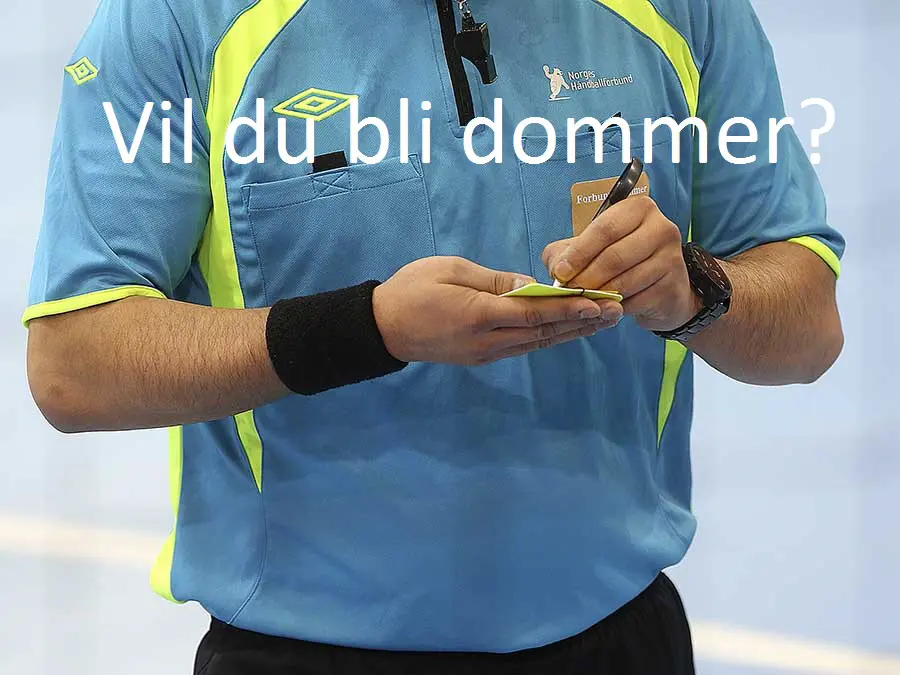 Lyst å bli dommer?